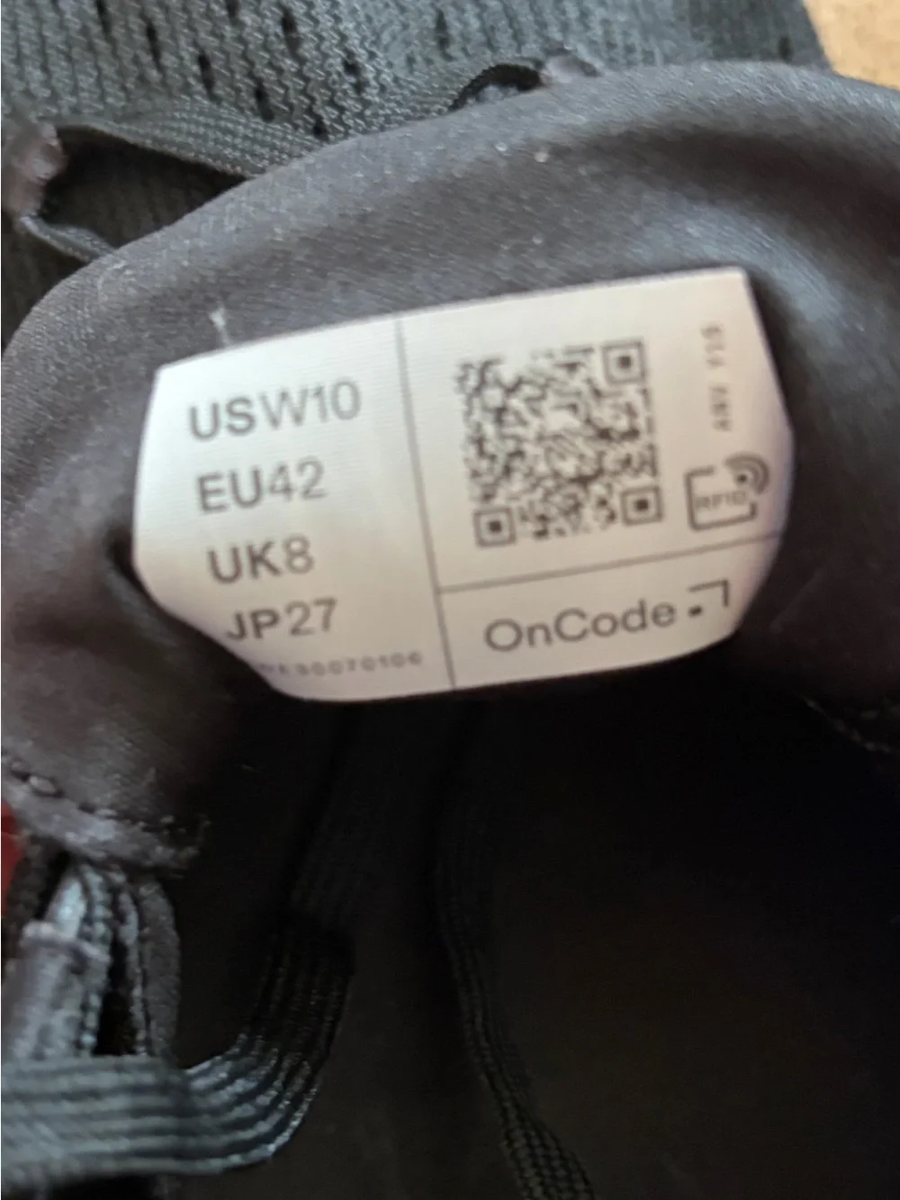 On Running Woman's Black Athletic Cloud Shoes